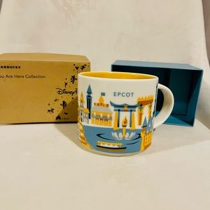 STARBUCKS “You Are Here” Epcot Disney Mug -New with Box